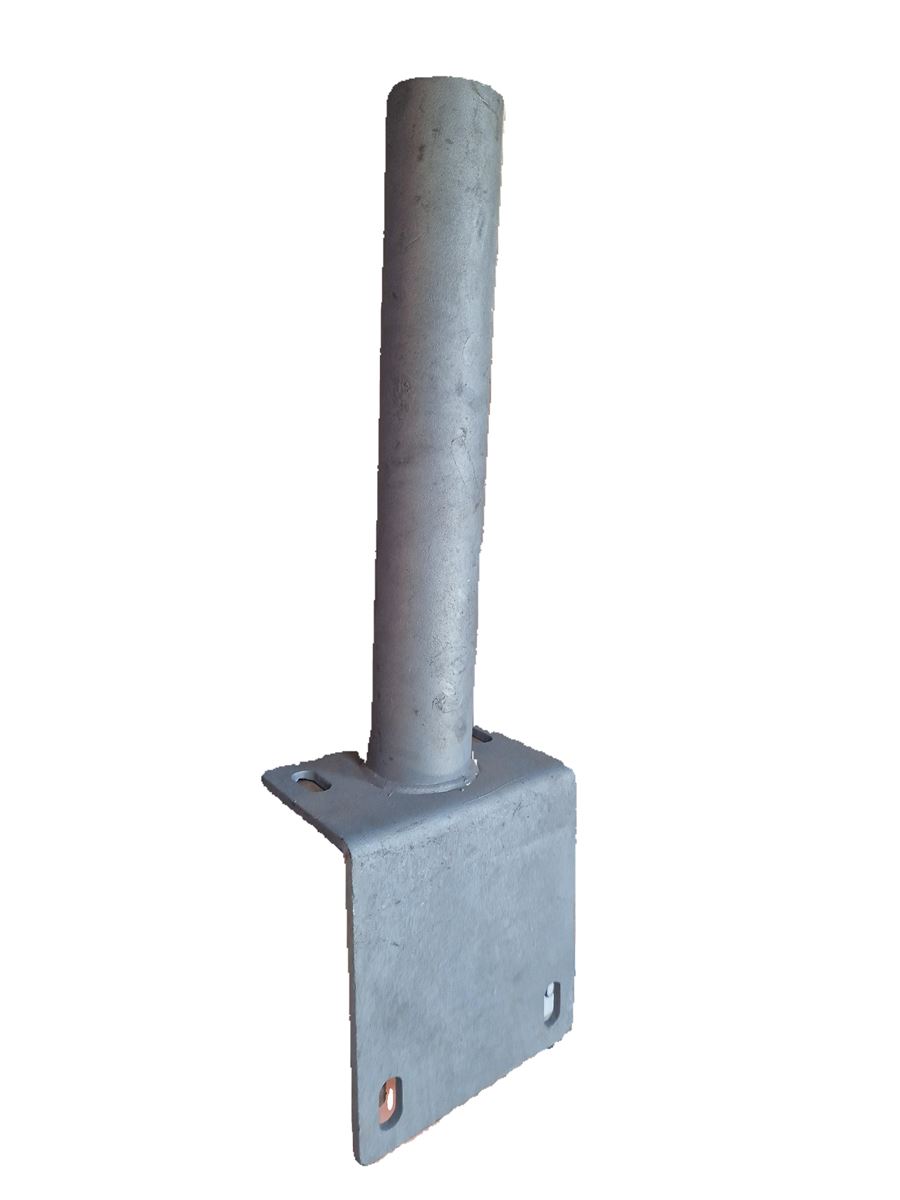 Base de poteau galvanisée