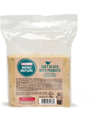 Vetblok met aardnoten