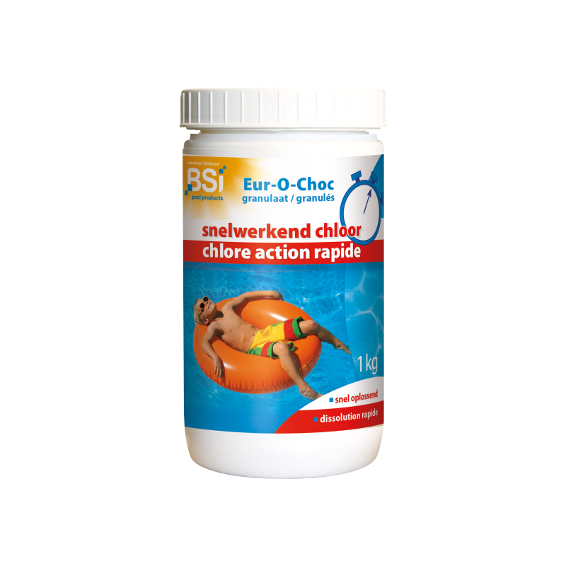 Eur-O-Choc chloorgranulaat voor zwembaden