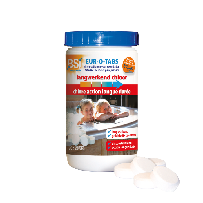 Eur-O-Tabs chloortabl. vr zwembaden 20 g