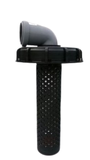 IBC-deksel NW150 met filter en bocht 50 mm – 87°