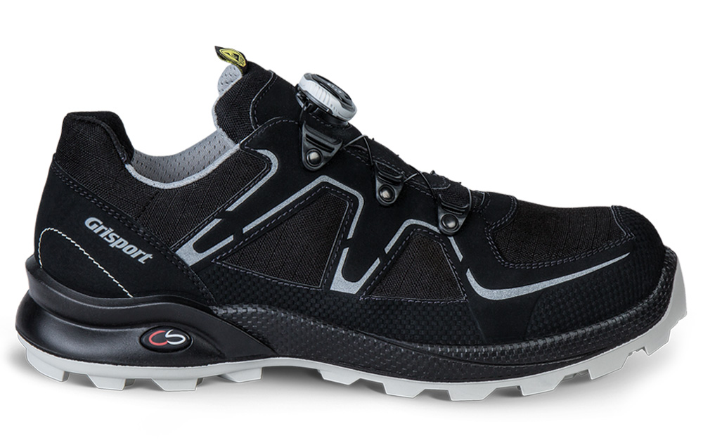 GRISPORT LOW HORIZON BOA S3 ESD BLACK