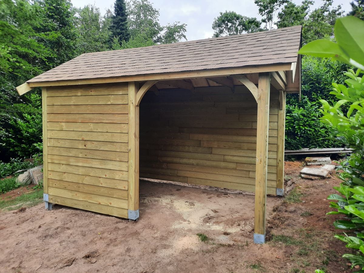 COTTAGE PERGOLA SALT GREEN