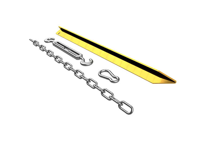 Verstelbare verankeringset