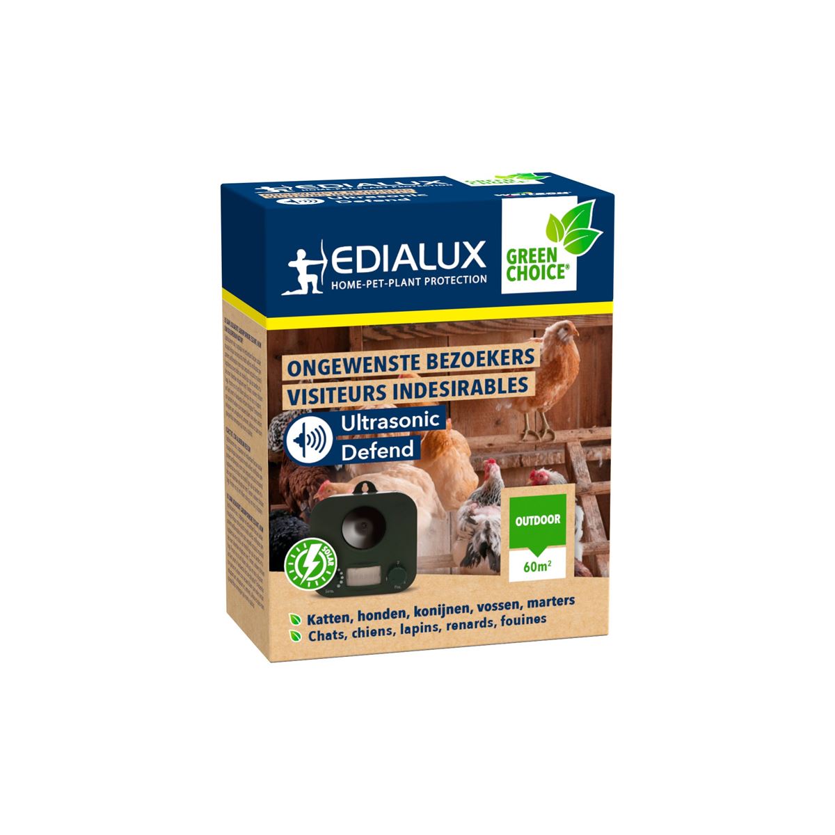 ULTRASONIC DEFEND ONGEWENSTE BEZOEKERS SOLAR