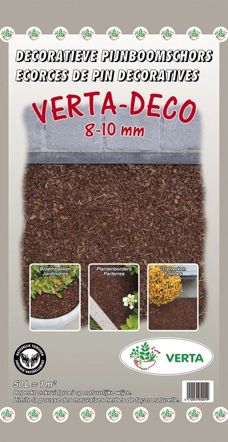 Decoratieve pijnboomschors 8-10