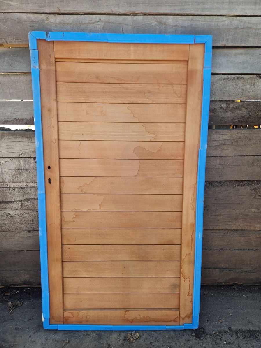 Tuinpoort RIO 1 Hardhout 100 × 180 cm – OPRUIMING