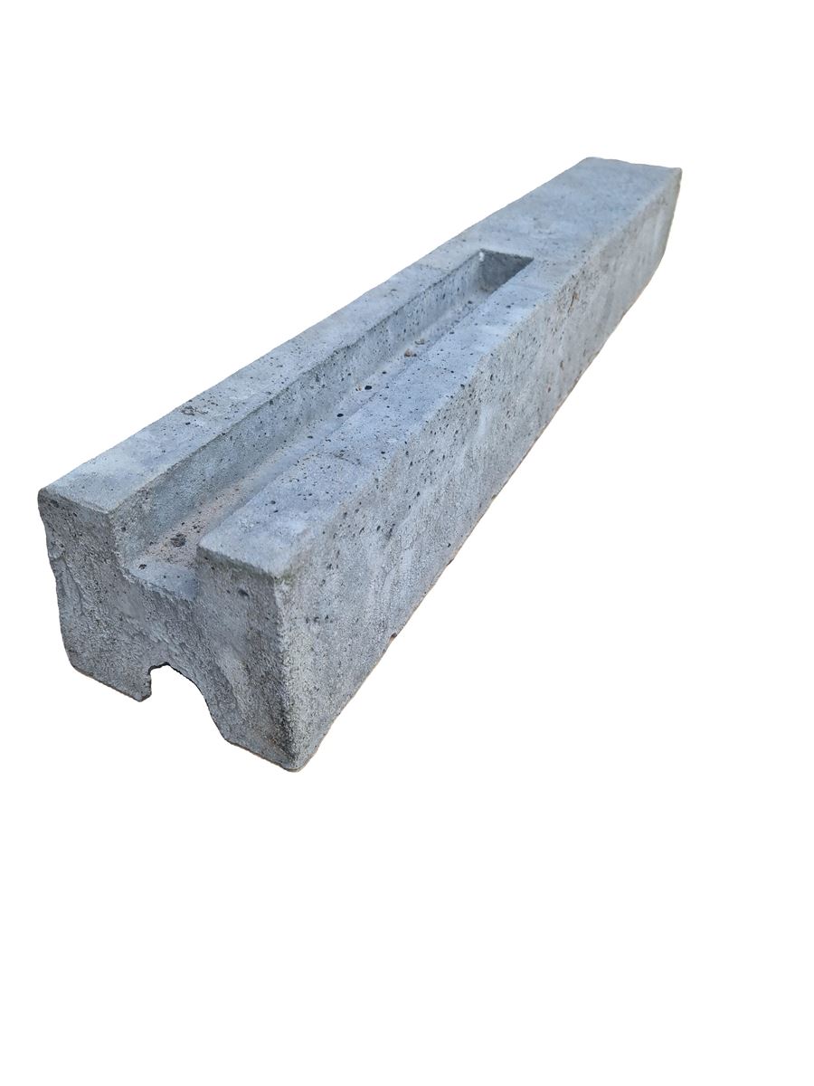 Betonpaal 80 cm met 40 cm rabat