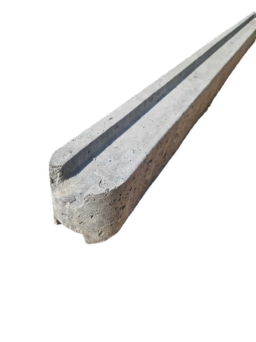 Betonpaal met Brede Gleuf – 55MM