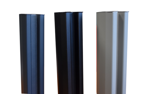 POTEAUX EN ALUMINIUM RAINURE 28MM