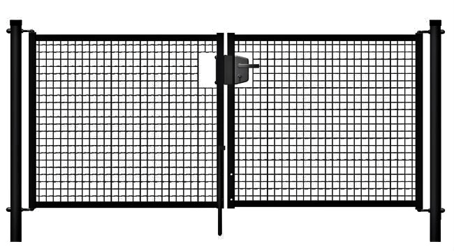 Tuinpoort Dubbel 200cm Groen