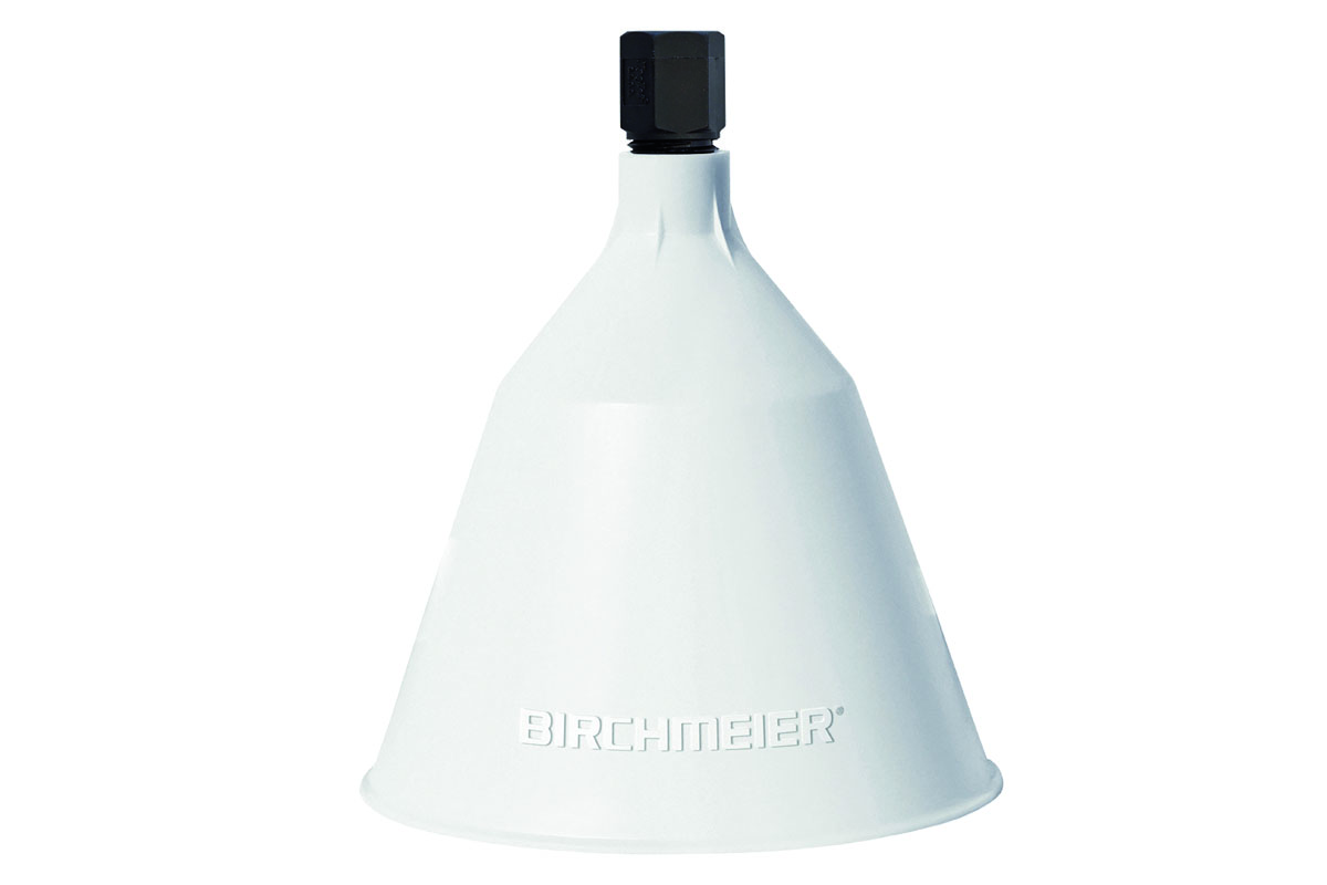 Spuitkap rond, ø12.5 cm