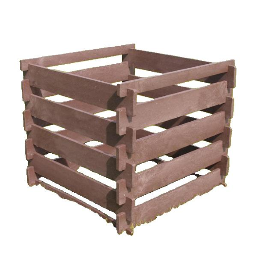 Ecoo Compostbak Bruin 100 x 100 cm [650 L]